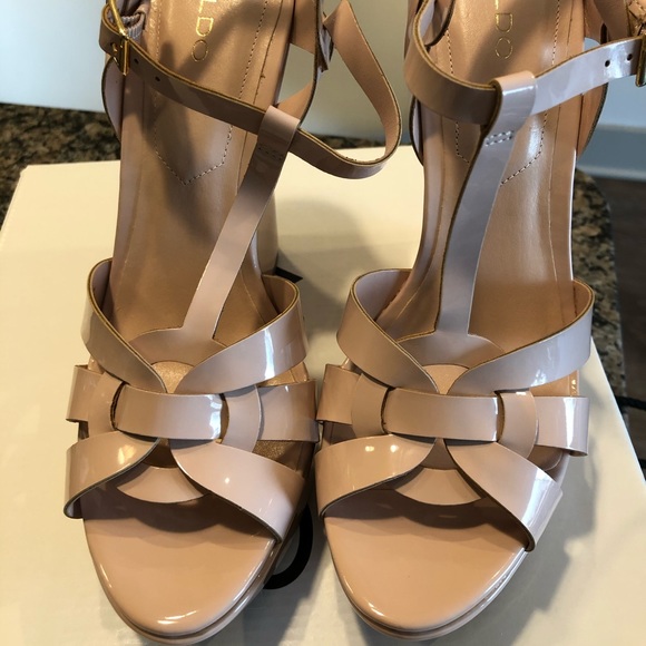 Aldo Nellyy Wedges Size 8 - Picture 6 of 11